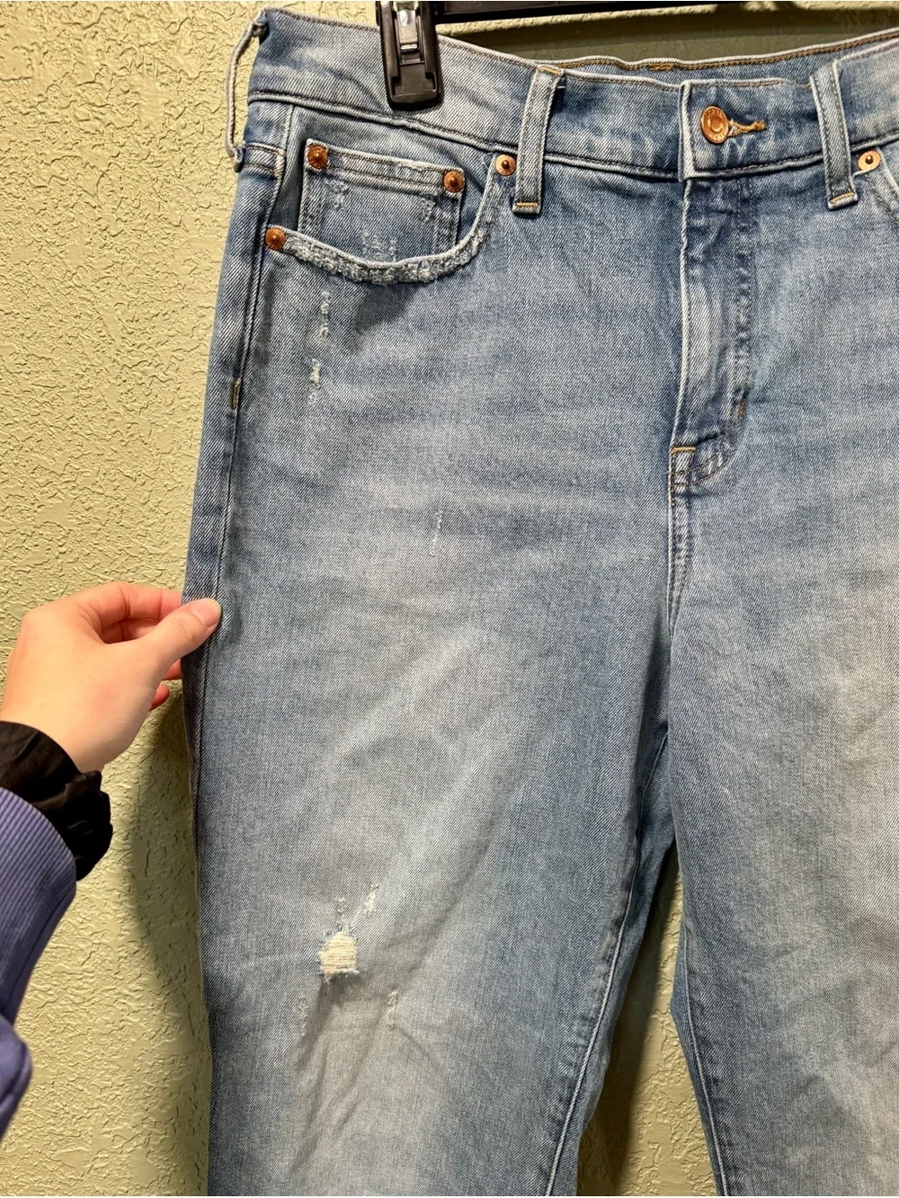 J. Crew Light Blue Straight-Leg Women's Jeans 29
